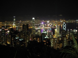 香港　ビクトリアピーク　100万ドルの夜景②